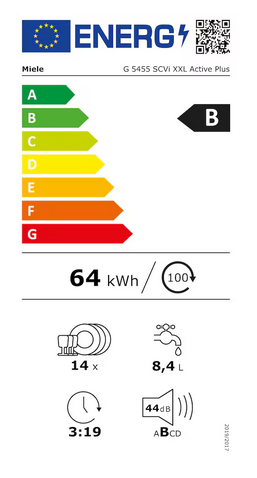 Zmywarka Miele G 5455 SCVi XXL Active Plus 12659070