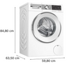 Pralko-suszarka Bosch WNG254A9BY 10.5/6 kg
