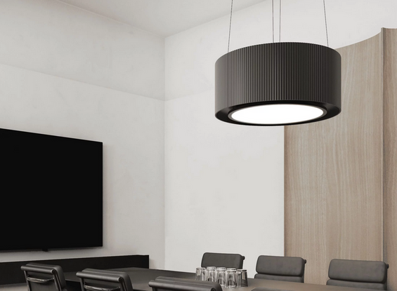 Okap wyspowy Ciarko Design MONO LIGHT Ecru 80 cm