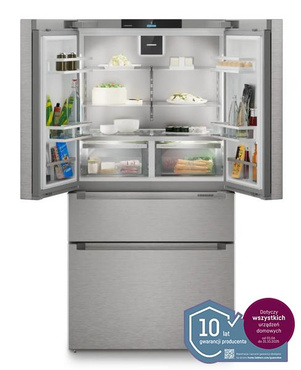 Wolnostojąca chłodziarko-zamrażarka z 2 szufladami Liebherr MBsddi 9556 Prime BioFresh NoFrost
