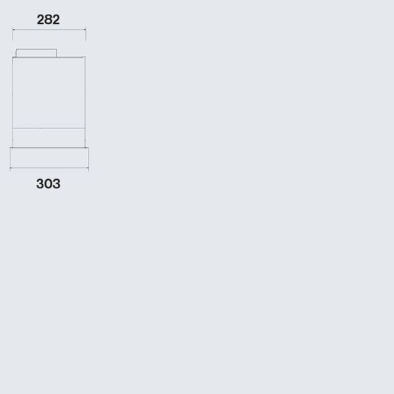 Okap Falmec Parallel White 70 biały 800 m³/h do zabudowy
