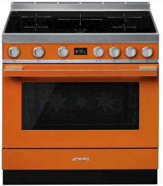Kuchnia wolnostojąca z płytą indukcyjną Smeg CPF9IPOR