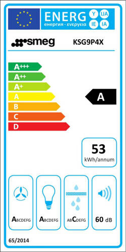 Okap do zabudowy Smeg KSG9P4X