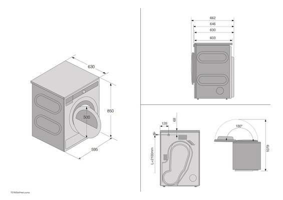 Wolnostojąca suszarka ASKO T309HCW