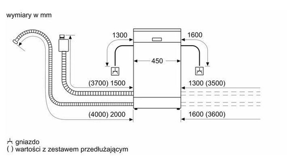 Zmywarka do zabudowy Siemens SR73EX24ME