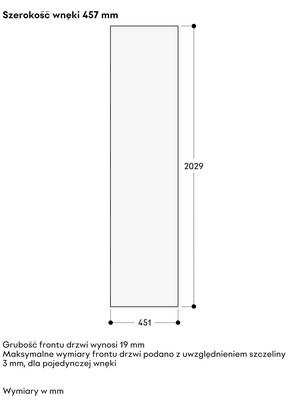 Zamrażarka do zabudowy Gaggenau RVF417190 Vario seria Expressive