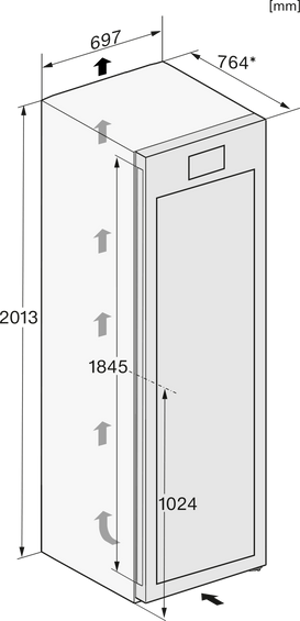 Chłodziarka na wino wolnostojąca Miele KWT 4999 F 12156870