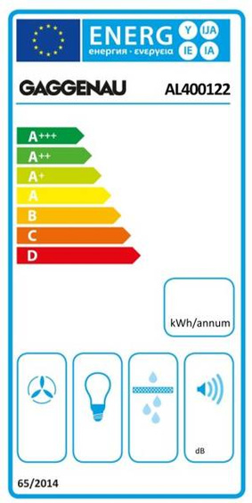 Okap do zabudowy w blacie Gaggenau AL400122 120 cm