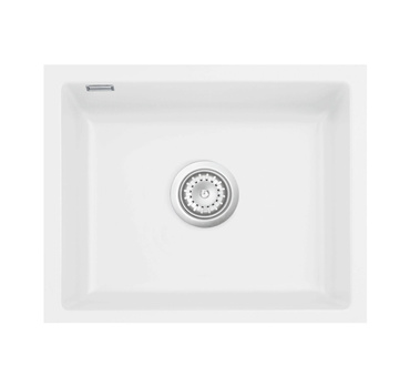 systemceram MERA 50 U zlewozmywak ceramiczny Polar 13