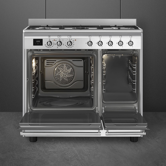 Kuchnia z płytą gazową Smeg CX92GM