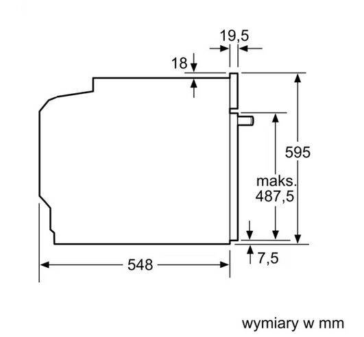 Piekarnik Siemens do zabudowy HB736G1B1