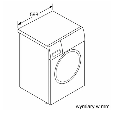 Wolnostojąca pralka Bosch WGG244Z0PLL 9kg