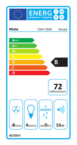 Wyciąg przyścienny Miele DAH 2960 12533960