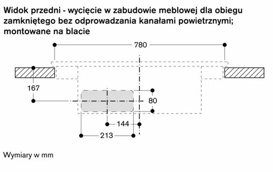 Płyta indukcyjna Gaggenau 80 cm CV282111