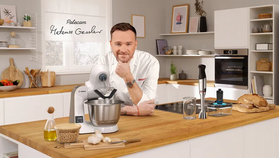 Piekarnik kompaktowy z mikrofalą do zabudowy Bosch CMG7241B1 czarny