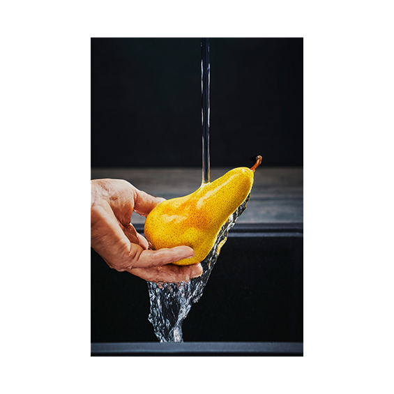 Bateria kuchenna Franke ze stałą wylewką Czarny mat 115.0625.187