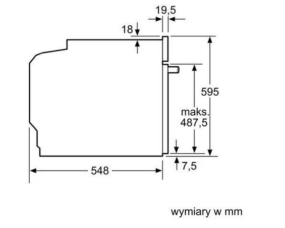 Piekarnik Siemens do zabudowy HB776G1B1