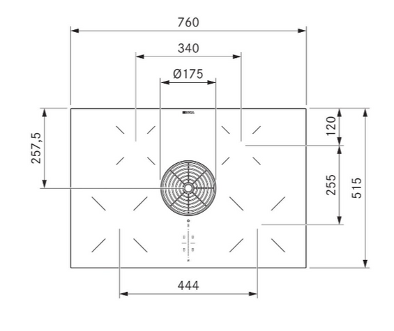 BORA Pure płyta indukcyjna ze zintegrowanym wyciągiem oparów - powietrze odprowadzane PURA wysyłka 24h Gratis !