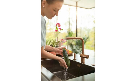 Bateria Franke Atlas Neo M pull-out  Miedziany 115.0628.208