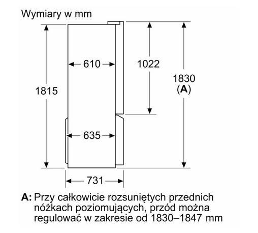 Lodówka z dolnym zamrażalnikiem wolnostojąca Siemens KF96DAXEA