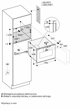 Piekarnik parowy z funkcją pieczenia Gaggenau seria Minimalistic GS240100