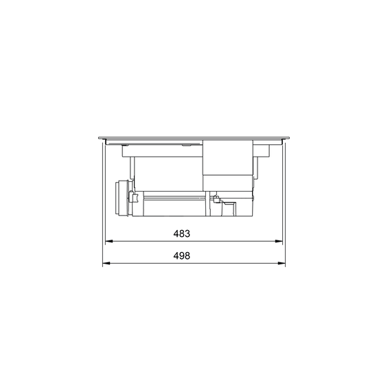 Płyta indukcyjna z wyciągiem OPERA Prima SAND