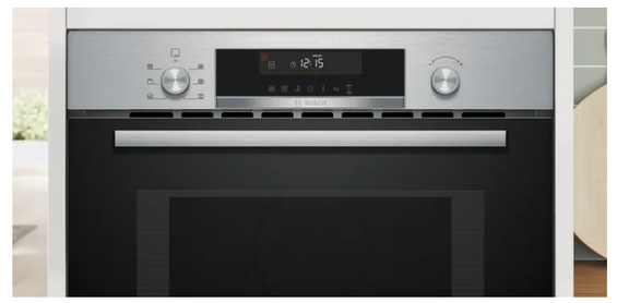 Kuchenka mikrofalowa do zabudowy Bosch CMA585GS1 stal szlachetna