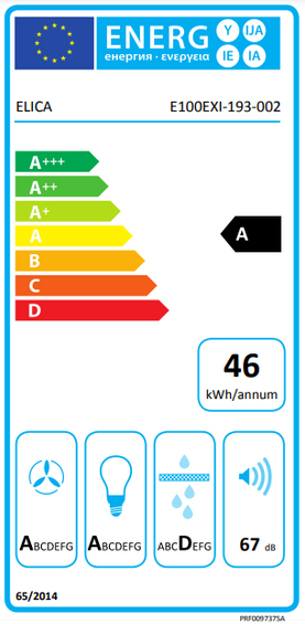 Okap Elica SPOT PLUS ISLAND IX/A/90 inox PRF0097375A wyciąg