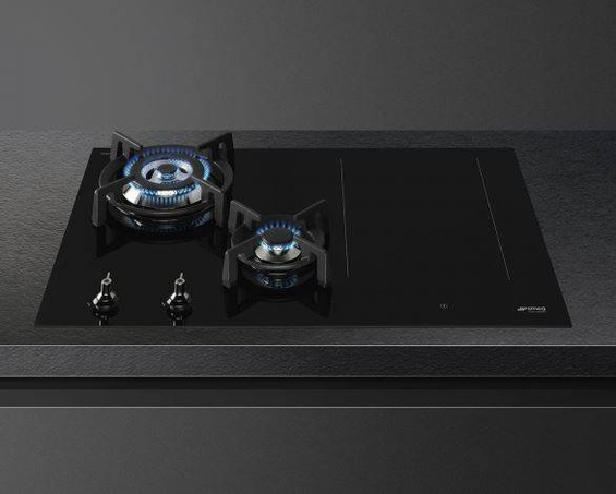 Płyta indukcyjno-gazowa Smeg PM3743D