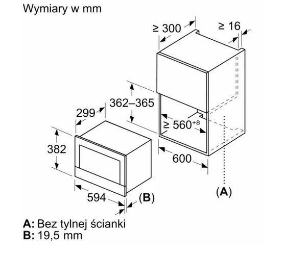 Kuchenka mikrofalowa Siemens BE732R1B1