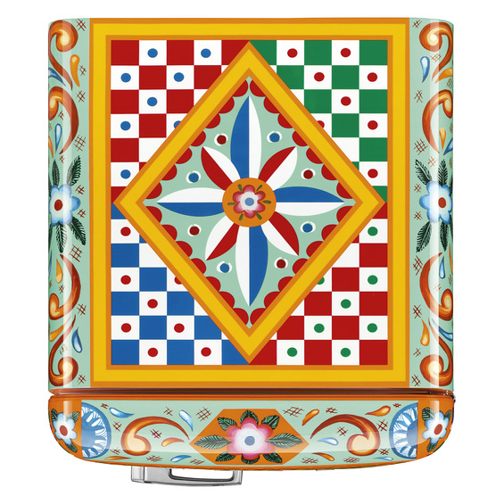 Chłodziarko - zamrażarka wolnostojąca Smeg FAB28RDGC6 50's Style