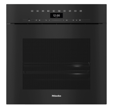 Bezuchwytowy piekarnik parowy, z połączeniem sieciowym + HydroClean. Miele ArtLine ObsidianBlack DGC 7460 HCX Pro 12100200