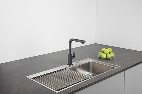 Bateria Franke Mythos Czarny mat 115.0550.442