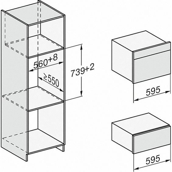Urządzenie do gotowania na parze Miele VitroLine GraphitGrey DG 7440 11106440