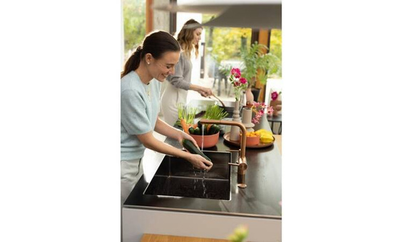 Bateria Franke Atlas Neo M pull-out  Miedziany 115.0628.208