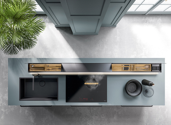 Falmec Elements Monolith 90 czarny 800 m³/h