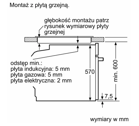 Piekarnik do zabudowy Siemens HB578GES7