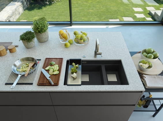 Zlew Franke Kanon KNG 160-46-21 Onyx 125.0528.636