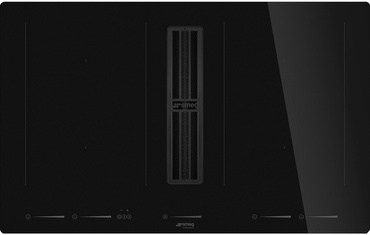 Płyta indukcyjna z zintegrowanym okapem Smeg HOBD682D2