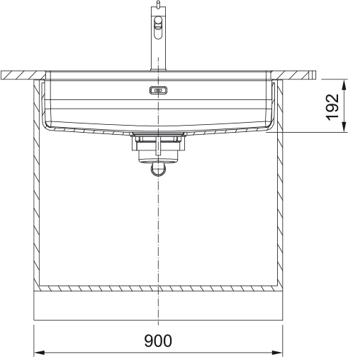 Zlewozmywak Maris Quiet MQX 110-82 122.0694.479