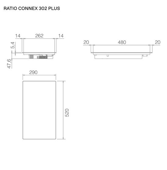 Płyta indukcyjna Elica Ratio Connex 302 Plus PRF0199850