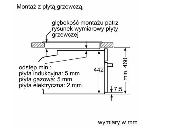 Piekarnik Siemens do zabudowy z parowarem CS736G1B1