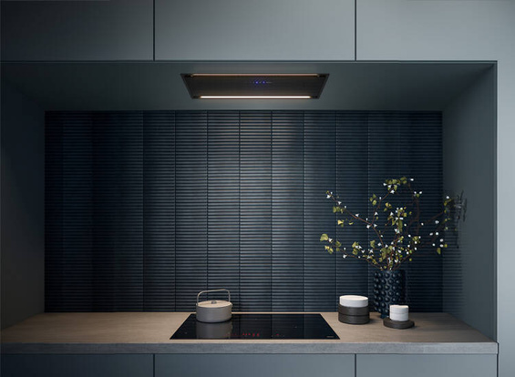 Okap Falmec Parallel Black 70 czarny 800 m³/h do zabudowy