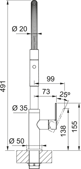 Bateria Franke Maris Slim semi-pro 115.0728.396