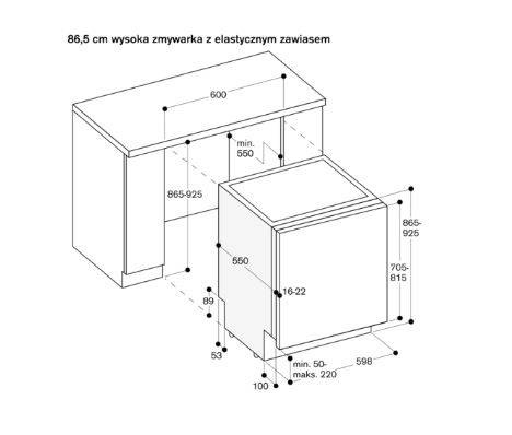 Zmywarka 200 series 60cm Gaggenau DF271101F
