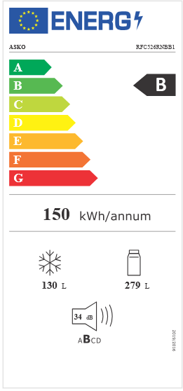 Chłodziarko-zamrażarka ASKO RFC526RNBB1