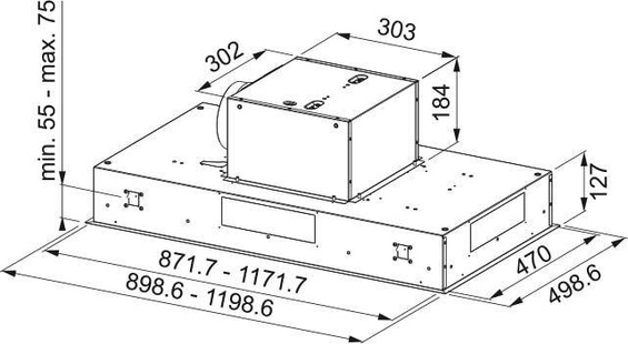 Okap Franke FCBI 926 WH Biały mat 350.0590.183