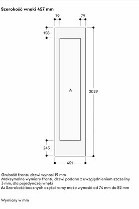 Chłodziarka do wina Gaggenau RVW417170 Vario seria Expressive