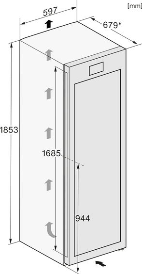 Chłodziarka na wino wolnostojąca KWTS 4785 F 125 Gala Edition 12156880