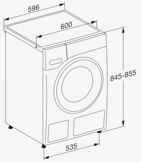 Pralka Miele WWG760 WPS TDos&9kg 11920770